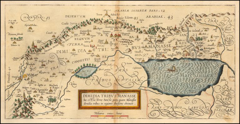The tribe of Manasseh map - Fmtwtoday